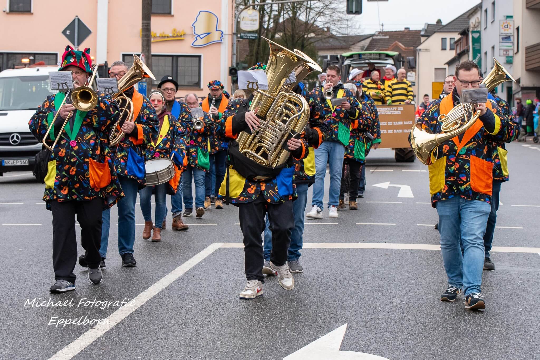 Eppelborn in Narrenhand Rückblick Faasend 2024 Gemeinde Eppelborn